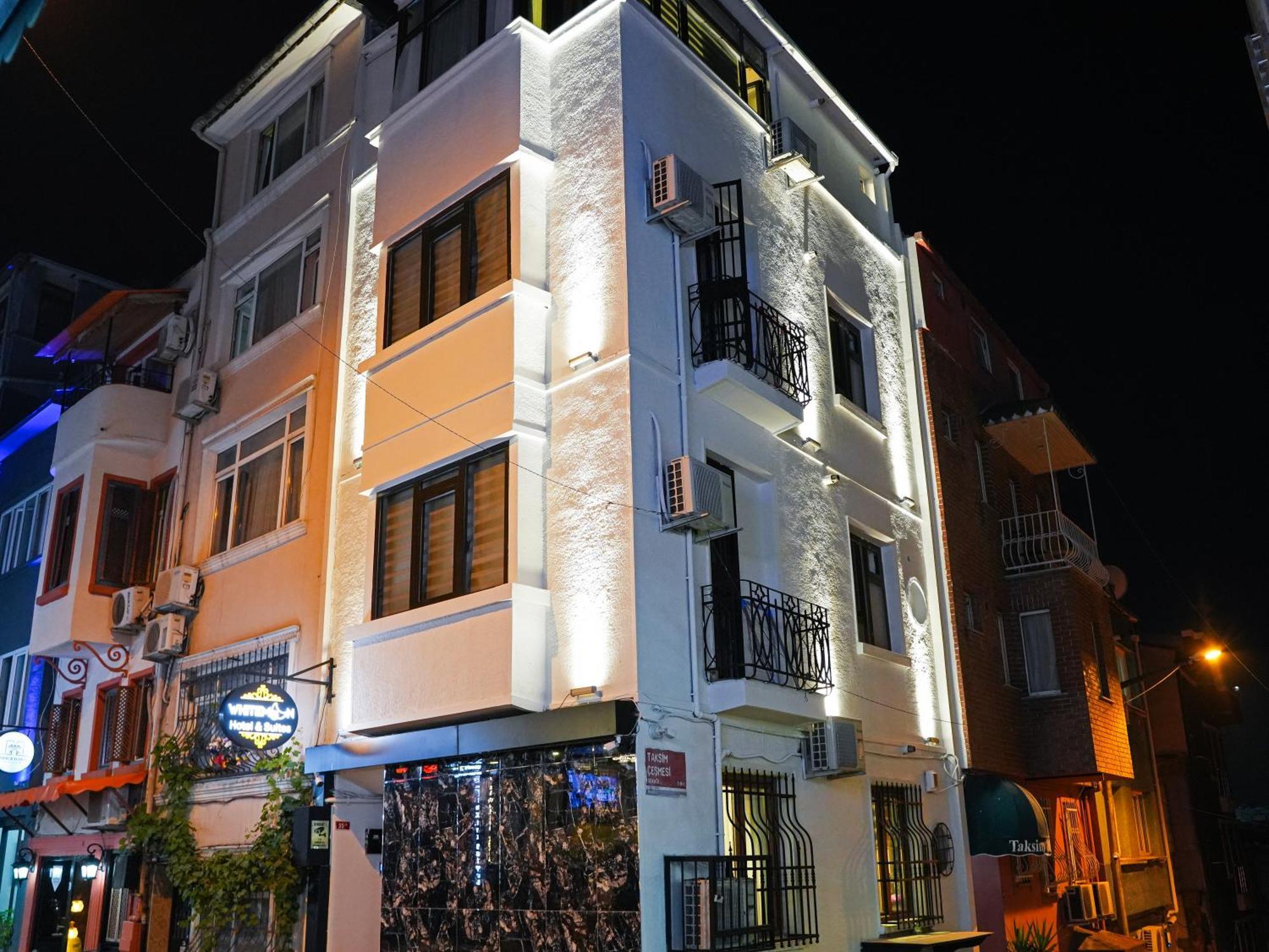 Whitemoon Hotel Suites Taksim Istanbulská provincie Exteriér fotografie